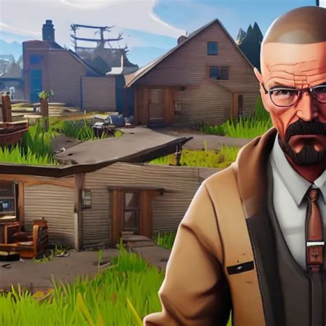 walter white in fortnite gameplay by greg rutkowski | Stable Diffusion | OpenArt