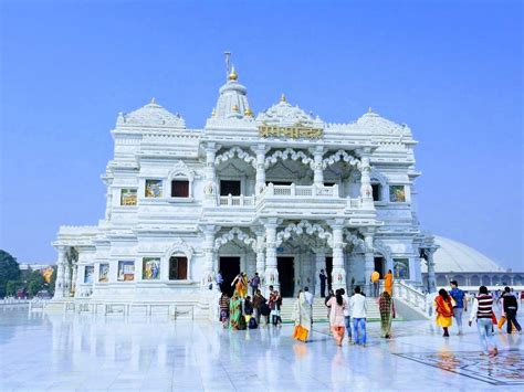 Prem Mandir Vrindavan Wallpapers - Top Free Prem Mandir Vrindavan Backgrounds - WallpaperAccess