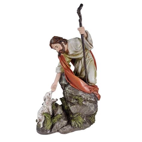 THE GOOD SHEPHERD STATUE - 10 1/2" | EWTN Religious Catalogue