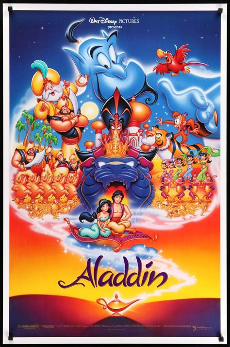 Aladdin (1992)-Original Film Art - Vintage Movie Posters | Aladdin ...