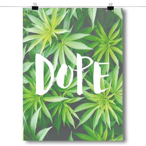 DOPE - Marijuana Leaf – InspiredPosters