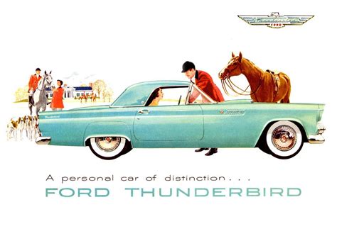 1955 Ford Thunderbird brochure