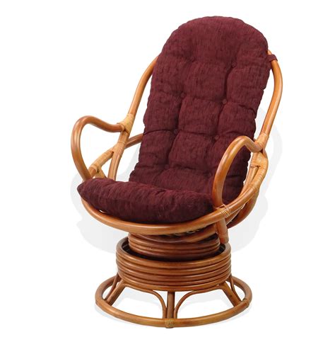 Rattan Wicker Swivel Rocking Chair - About Chair