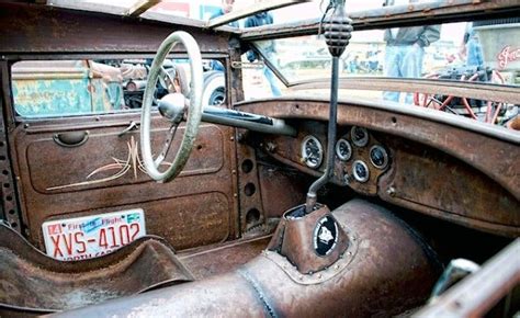 Top 50 Best Rat Rod Interior Ideas - Retro Automotive Designs