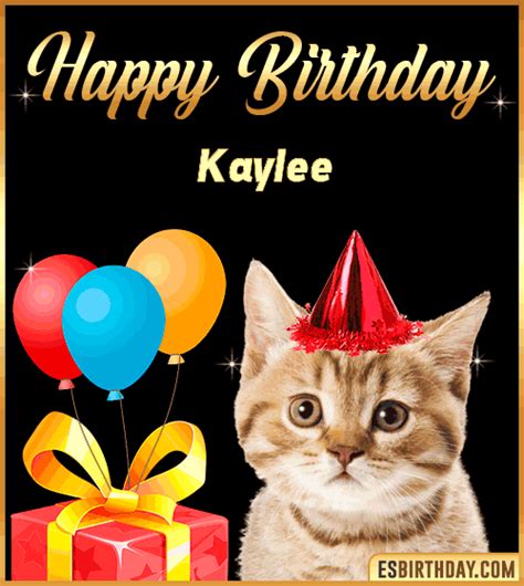 Happy Birthday Kaylee GIF 🎂 Images Animated Wishes【28 GiFs】