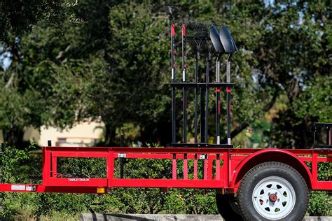 Landscape Trailer Racks for Lawn Equipment, Blower & Trimmer Racks - Equipment Defender