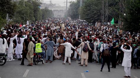 Two police officers killed at far-right TLP rally in Pakistan ...