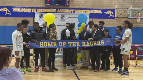 Rochester Academy Charter School celebrates grand opening of gymnasium