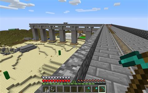 How to make a railway system in Minecraft