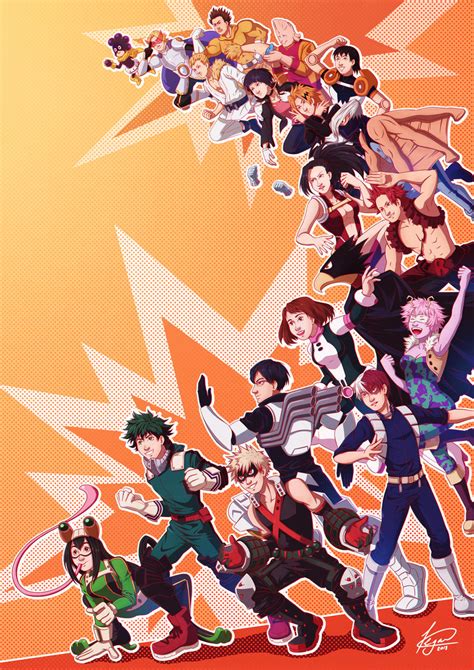 MHA Fan Art Class 1A