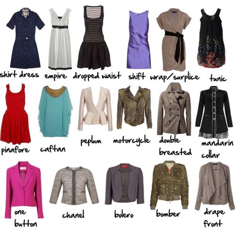 glossary dresses | Fashion, Fashion vocabulary, Fashion terminology