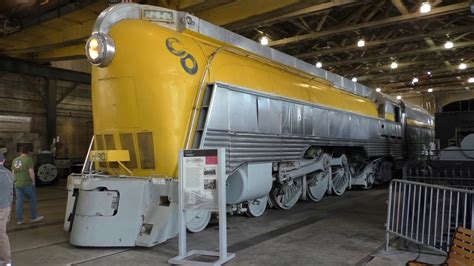 Huge Art Deco Steam Locomotive on Display, 490 Chesapeake and Ohio Railway , B&O in Baltimore ...