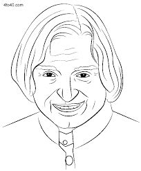 Image result for drawing apj abdul kalam | Easy portrait drawing, Easy drawings sketches, Easy ...