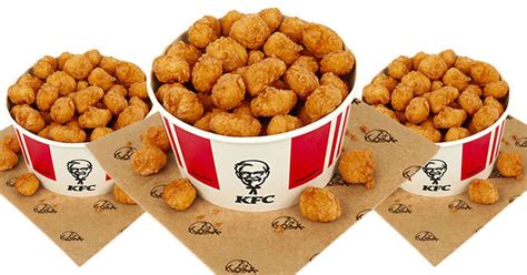 KFC Launched An Eighty-Piece Popcorn Chicken Bucket In The UK - Small Joys