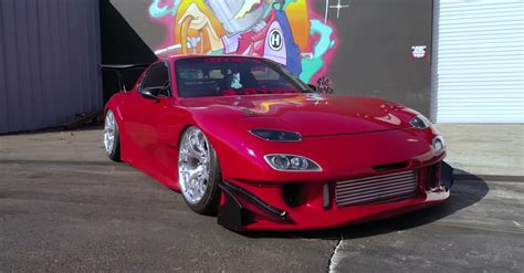 Toyota-Powered Mazda RX-7 FD Is No Parking Lot Princess, It's a No-Nonsense Shredder - autoevolution