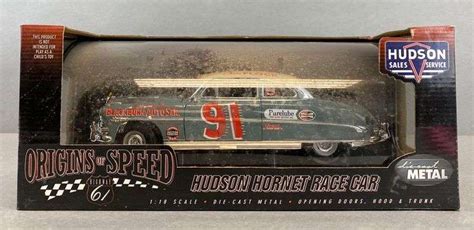 Origins of Speed Hudson Hornet Race Car - Matthew Bullock Auctioneers