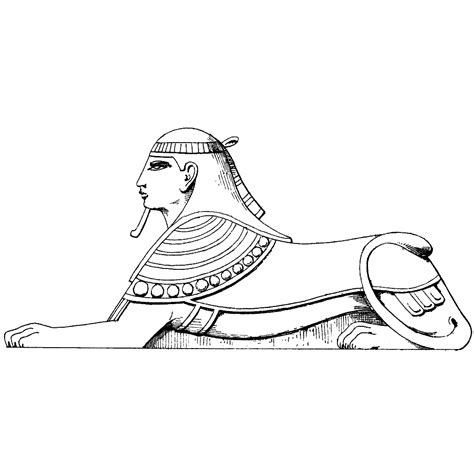 Egyptian Sphinx Drawing at GetDrawings.com | Free for personal use ...