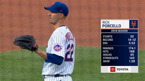 Rick Porcello strikes out three over five innings | 07/18/2020 | New York Mets