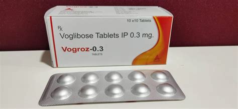 Voglibose 0.3 MG, Prescription, Treatment: Diabetes, Rs 890 /box | ID: 22439149073