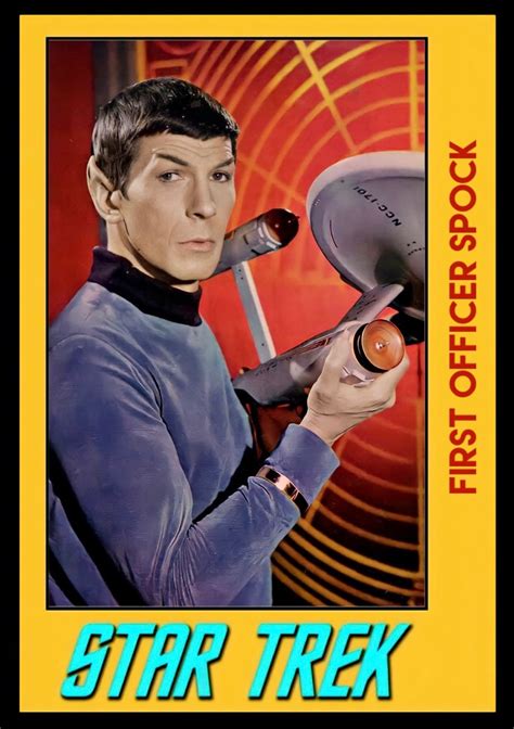 FIRST OFFICER SPOCK Original Tv Series, Star Trek Original, Star Trek ...