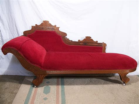 ANTIQUE 1800S ELEGANT EASTLAKE FAINTING COUCH CHAISE LOUNGE SOFA VICTORIAN NICE For Sale ...