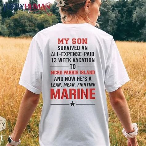 Boot Camp Graduation Proud Marine Marine Family T-Shirts Unisex Tee