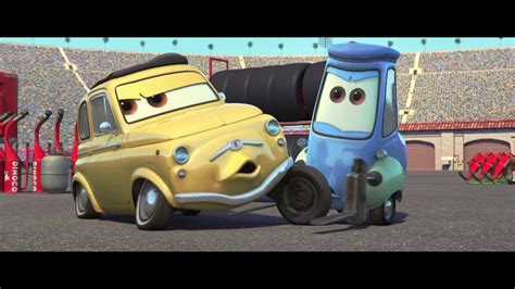 Cars (2006) - Best Guido Scene - Pit Stop - YouTube