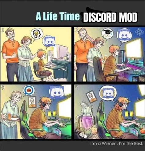 A Life Time Discord Mod | Discord Mods / Please Keep Memes out of #general | Discord, Memes ...