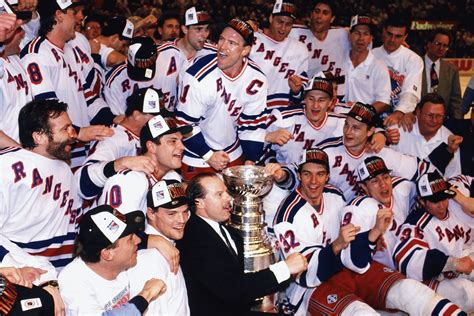 The 1994 New York Rangers Stanley Cup team photo. Messier's finest ...