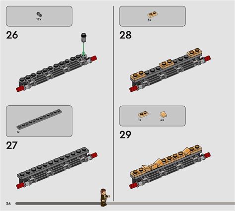 LEGO 75334 Obi-Wan Kenobi vs. Darth Vader Instructions, Star Wars