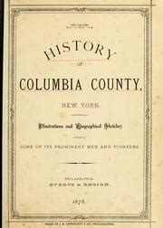 History of Columbia County, New York. by Franklin Ellis | Open Library