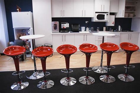 Red bar stools | Halans | Flickr