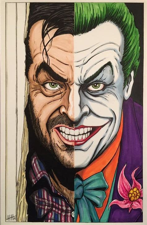 Jack Nicholson Transformation 11x17 Fine Art Print - Etsy | Joker ...