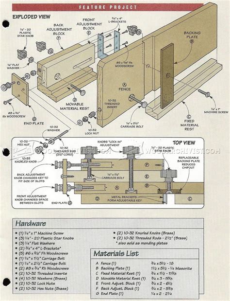 Box Joint Jig Plans • WoodArchivist