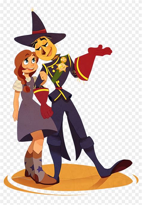 Dorothy And Scarecrow Love Fanfiction - Free Transparent PNG Clipart Images Download