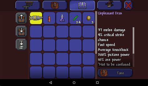 Mobile - Drax in Shadow Chest? | Terraria Community Forums