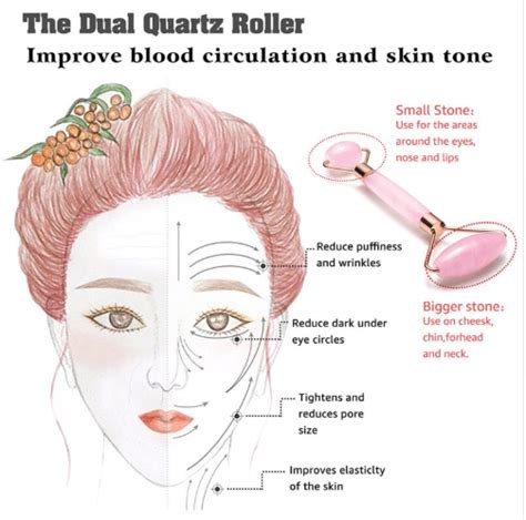 learn how use Jade Stone face roller | Facial massage roller, Face massage roller, Facial massage