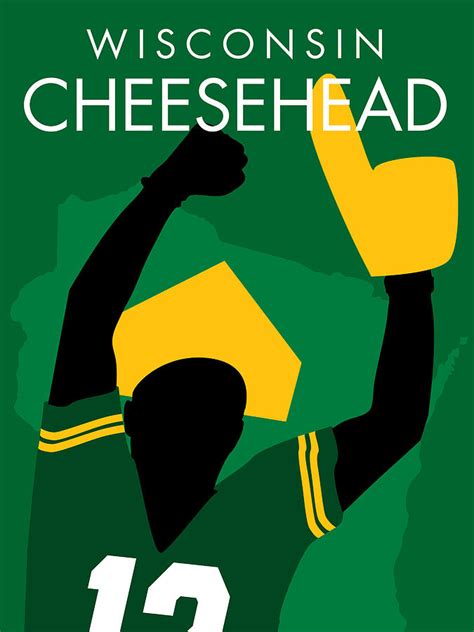 Wisconsin Cheesehead Digital Art by Geoff Strehlow