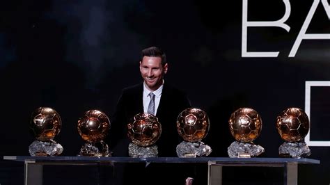 Leo Messi, la leyenda: ganó el Balón de Oro por sexta vez y superó a Cristiano Ronaldo - Fobal