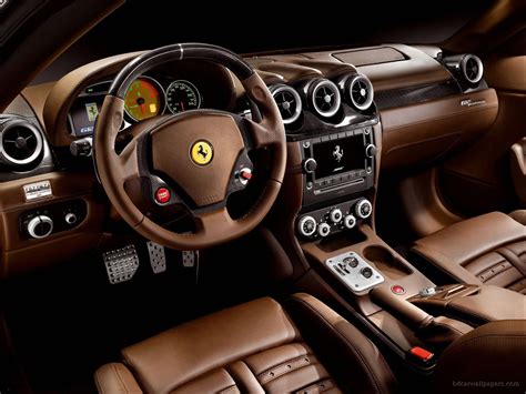 Ferrai 612 Scaglietti Black Interior 2 Wallpaper | HD Car Wallpapers | ID #746