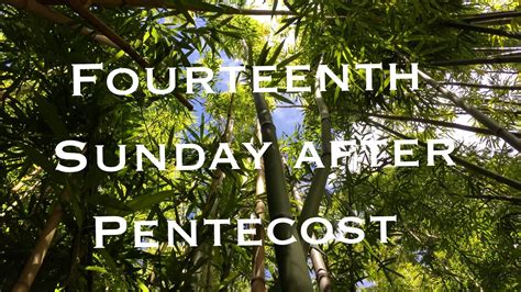 14th Sunday after Pentecost on Vimeo