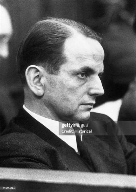 Otto Ohlendorf, Major General, of the SS group, Einsatzgruppen"D", at... News Photo - Getty Images