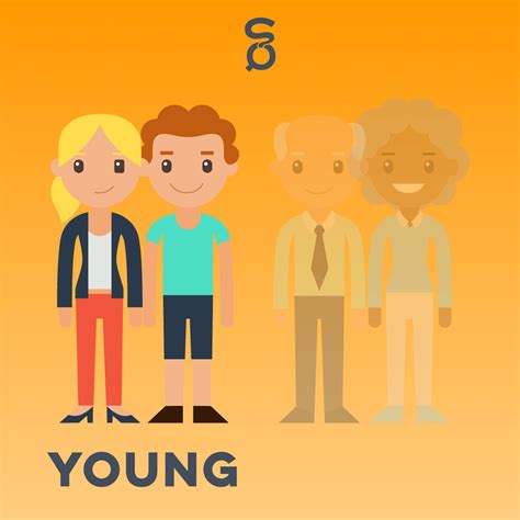 Young and Old, English adjectives Sentence Frames, English Adjectives, Learning English Online ...