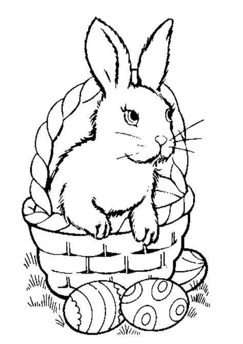 Coloring Pages | Easter Bunny Coloring Pages