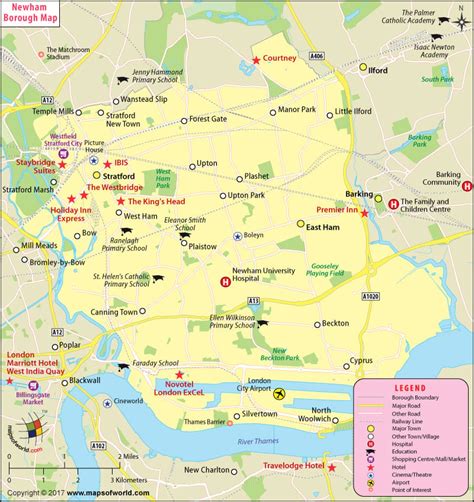 Newham Map | London Borough of Newham Map