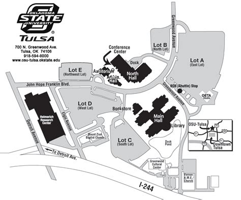 Exploring The Osu Tulsa Campus Map In 2023 - Map of Africa Sudan