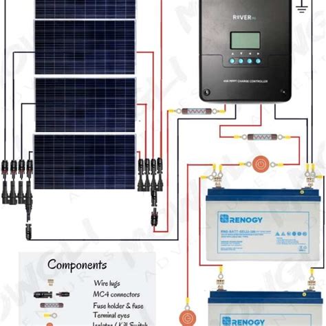 800 watt solar panel wiring diagram - Wiring Digital and Schematic