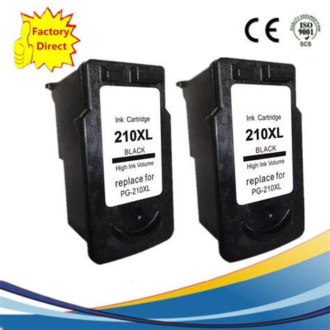 Aliexpress.com : Buy PG 210 XL PG 210XL PG 210 210XL PG210 PG210XL Black Ink Cartridges ...