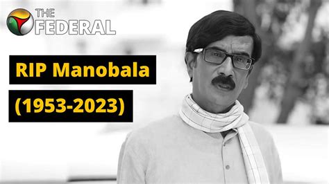 Tamil cinema’s beloved actor, director, comic Manobala no more | %%title%%