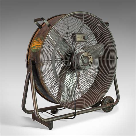 Antiques Atlas - Large Floor Standing Fan, Powerful, Superdry Brand